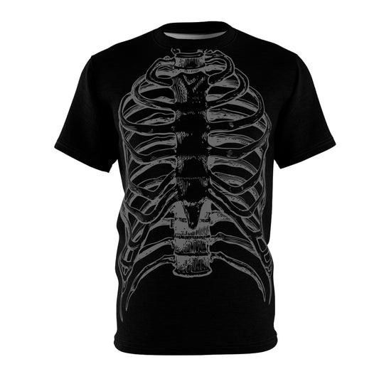 "Harder to Live" Ribcage Tee Black