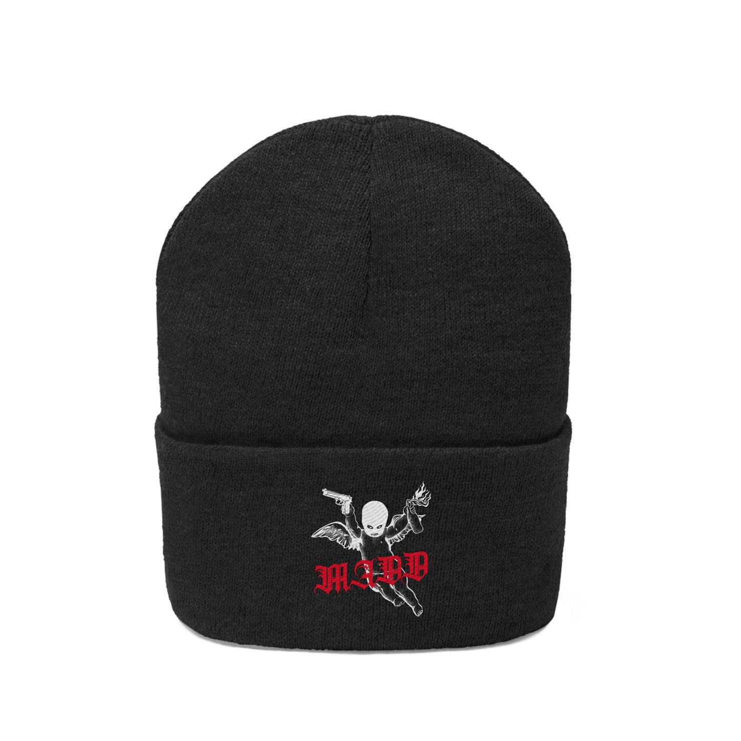 Anarchy Angel MADD Logo Knit Beanie