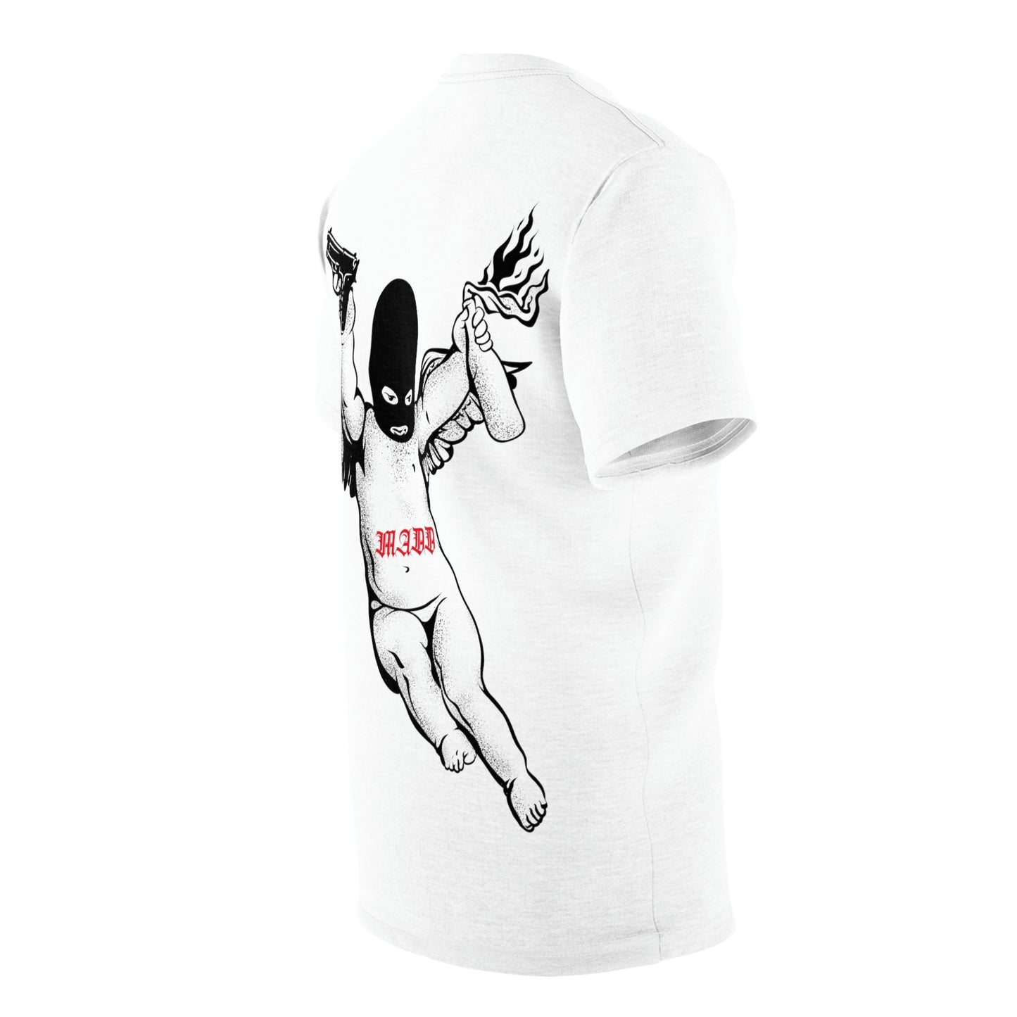 MADD Anarchy Angel White Tee